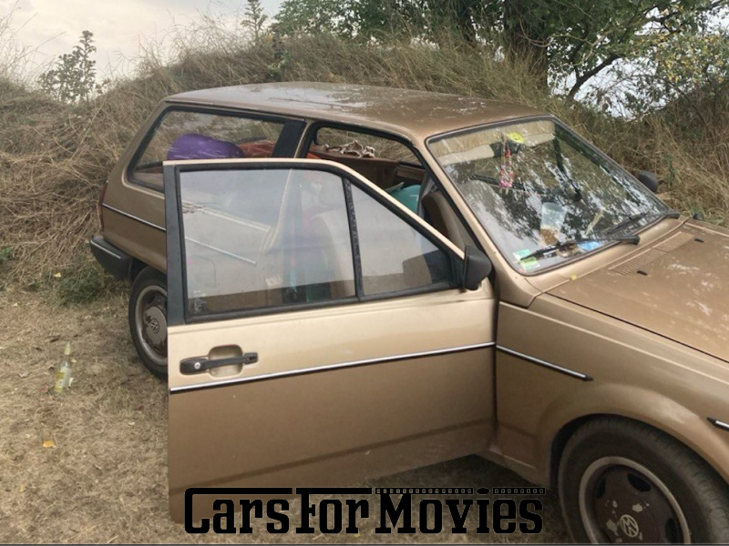 CarsForMovies | Volkswagen Polo 86C 1981 Deutschland Gold Braun Zivilfahrzeug Kleinwagen Berlin 7613 
